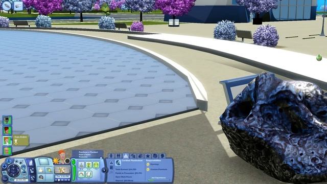 Let's Play The Sims 3 Into The Future - Ep. 22 - Moon Bounce & Gnome! смотреть онлайн