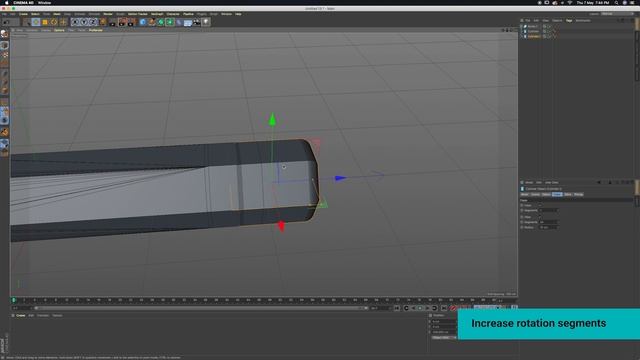 How To Model Pencil In Cinema 4D Tutorial