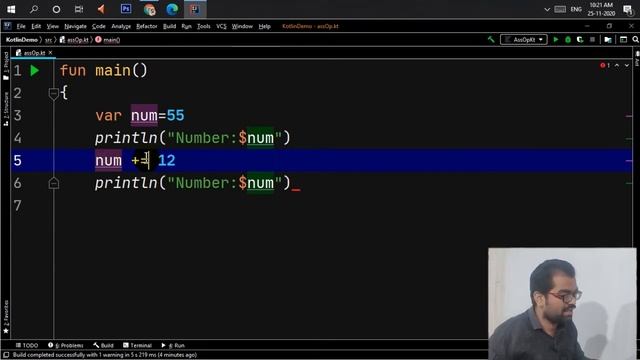 Assignment Operator Kotlin | Hindi | 2021 смотреть онлайн