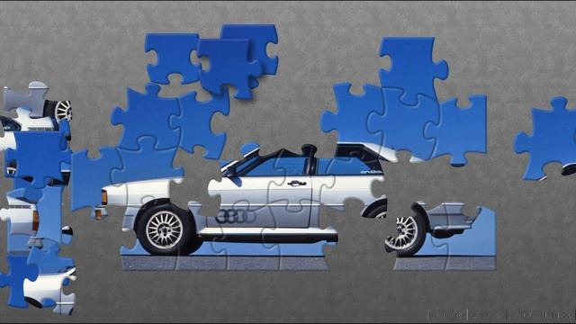 Audi Coupé - Audi Coupe GT - Audi puzzle | Puzzle INS смотреть онлайн