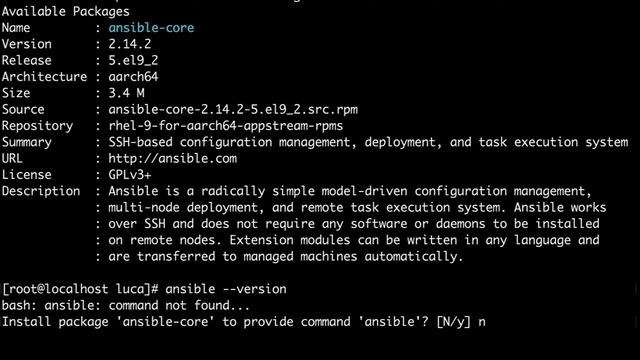 How to install Ansible in RedHat Enterprise Linux RHEL 9.2 - Ansible install смотреть онлайн