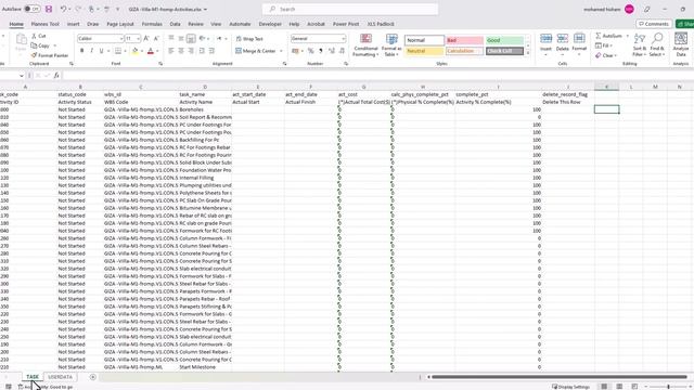 PMS (14)-Update P6 from PMS Excel-EN смотреть онлайн