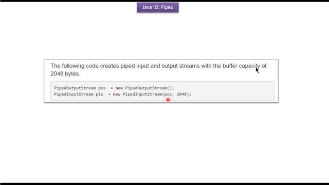 What is PipedInputStream and PipedOutputStream in Java?_Version 4 | Java IO | Java Tutorial смотреть онлайн