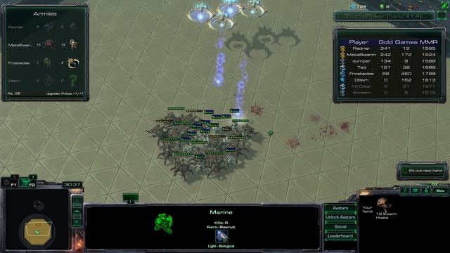 StarCraft II Arcade Battle Poker Episode 3 смотреть онлайн