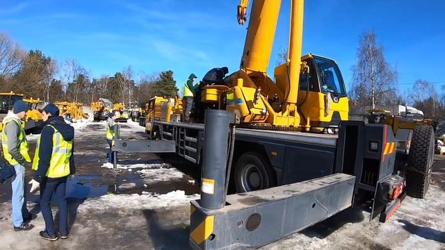 Тренинг по автокранам серии XCT от компании XCMG смотреть онлайн