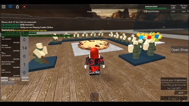(ROBLOX) Cookie Clicker Singleplayer *Part 1* смотреть онлайн