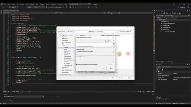 How to Set up OpenGL in C++ with Visual Studio 2022: A Beginner's Guide смотреть онлайн