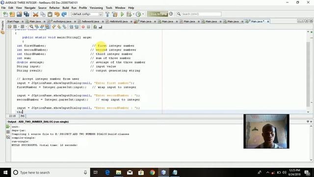 how to find the average of three integer number with java смотреть онлайн