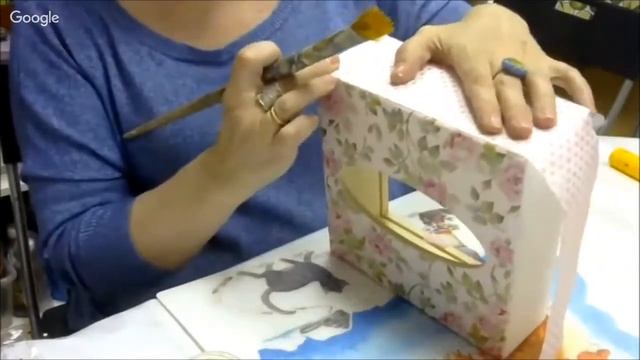 Работа с рисовой бумагой. Университет декупажа. Марина Жукова смотреть онлайн