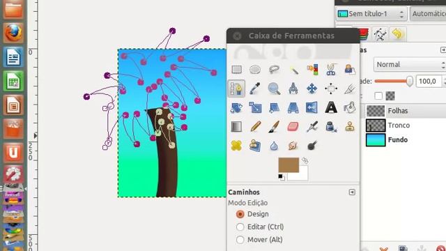 Desenhando e Pintando no Gimp com Camadas смотреть онлайн