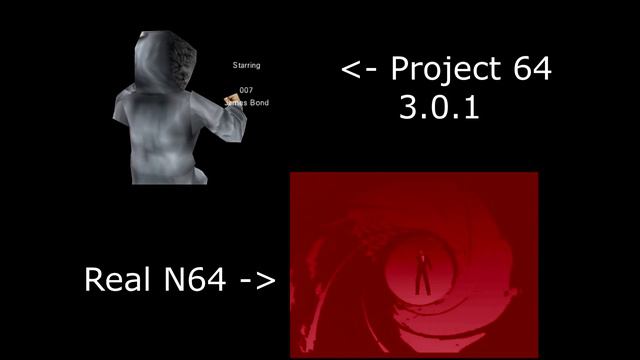 GoldenEye 007 (N64) intro runs faster on emulator смотреть онлайн