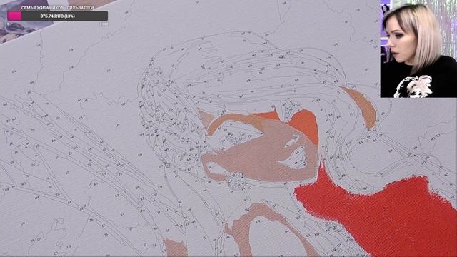 Рисуем Блум из Winx (1 часть), Болтаем. Картина по Номерам ★ Стрим смотреть онлайн