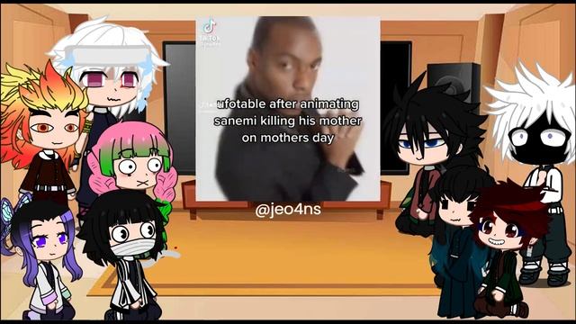 Hashiras + Tanjiro react to random videos (short like Yuichiro life) смотреть онлайн
