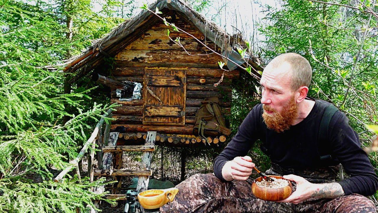 ЖИЗНЬ В ЛЕСУ и ТЯЖКИЙ ГРУЗ НА ПЛЕЧАХ.