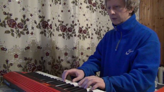 Восьмиклассница - Кино на синтезаторе Roland GO-61K на простых аккордах ( кавер ). смотреть онлайн