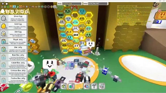 Одарённые пчёлы в Bee Swarm Simulator: видео
