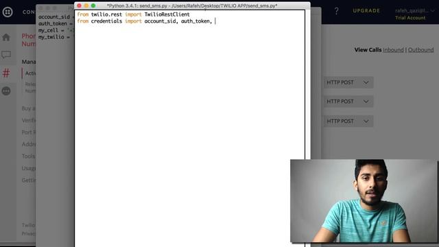 How to Create a Python Texting App Using Twilio API смотреть онлайн