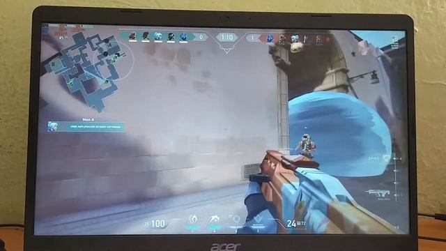 Valorant en ryzen 5 3500U 1080 y 720 FPS/%CPU/RAM смотреть онлайн