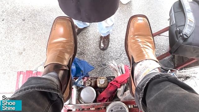 Shoe shine ASMR Camel Shoes⏰ Quick Shiner #shoeshine #asmr смотреть онлайн