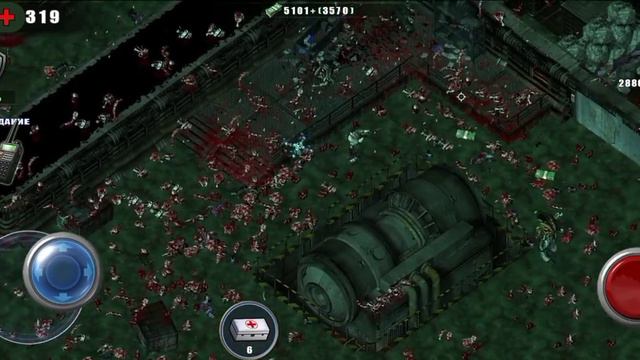 Прохождение игры Зомби шутер уровень 5 (куча мола) смотреть онлайн