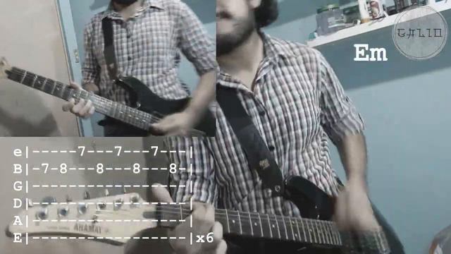 The drums - Money (Guitar cover + TABS) смотреть онлайн