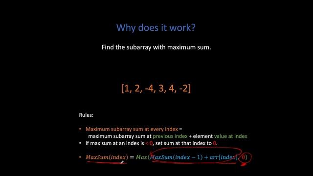 Kadane's Algorithm and Its Proof - Max/Min Sum Subarray Problem смотреть онлайн