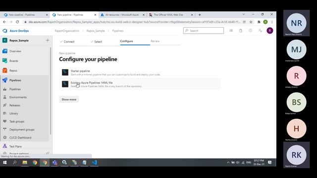 Azure DevOps - YAML Intro смотреть онлайн