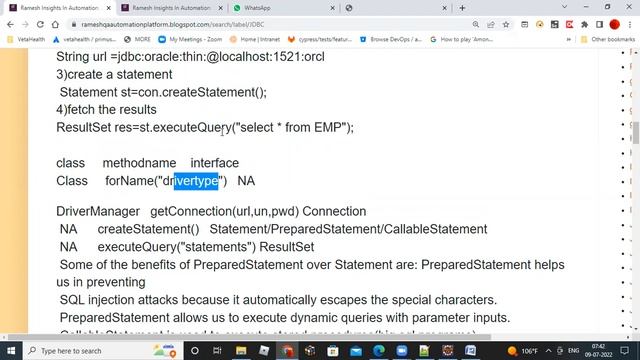 Java JDBC Connection Recording July20220709 смотреть онлайн