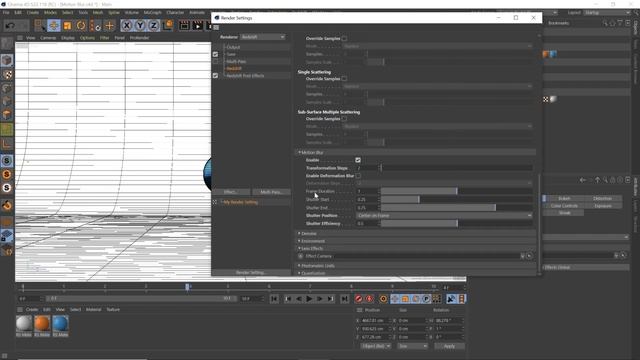Creating Motion Blur with Redshift - C4D S22 смотреть онлайн