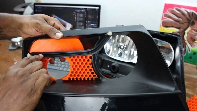 concept prototyping Headlights For a project. смотреть онлайн