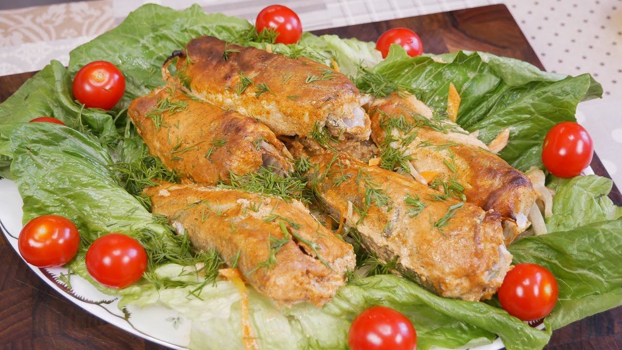 ОБЪЕДЕНИЕ. Запечённая рыба ХЕК в маринаде, цыганка готовит. смотреть онлайн