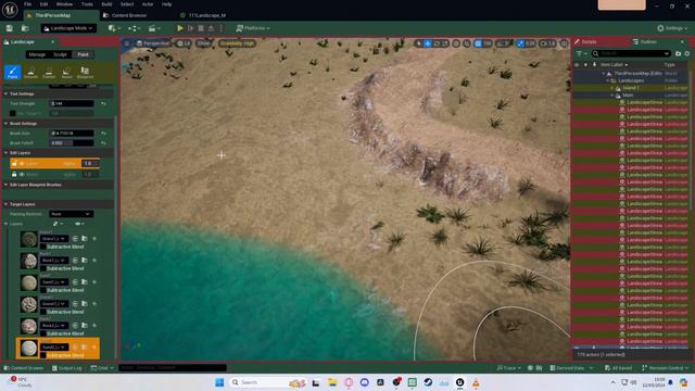 Unreal Engine 5  #2 ~ Landscape Painting