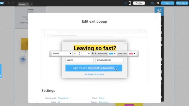 How to Create and Add Exit Popups to Your Landing Pages Using GetResponse | GetResponse Tutorial смотреть онлайн