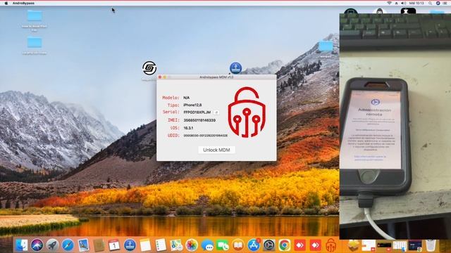 BYPASS MDM ? ANDROBYPASS TOOLS IPHONE SE (2020) смотреть онлайн