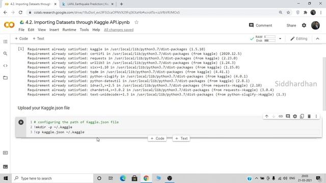 4.2. Importing Datasets through Kaggle API смотреть онлайн