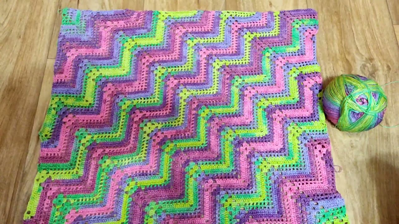 Кофта Диагональ крючком 3 часть .Выравниваем край изделия. смотреть онлайн