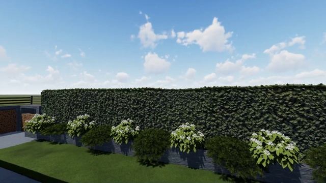 Ландшафтный проект для участка 10 соток. 3d визуализация сада смотреть онлайн