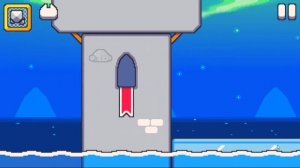 Super Cat Tales PAWS World 2-BOSS (Cloe) Ice Fortress Walkthrough (Bells ??❌) | SKILLGAMING ✔️