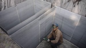 Как вырезать отверстие в шифере