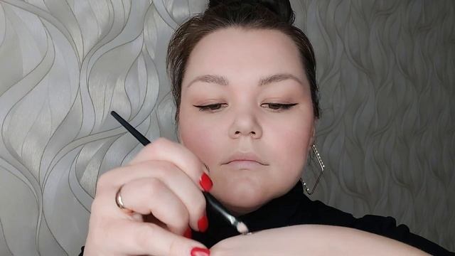 МАКИЯЖ С ДВОЙНОЙ СТРЕЛКОЙ⏩ ГУБЫ ЦВЕТА ?"ПЫЛЬНОЙ РОЗЫ" БРОВИ БЕЗ ЗАМОРОЧЕК?✔ смотреть онлайн