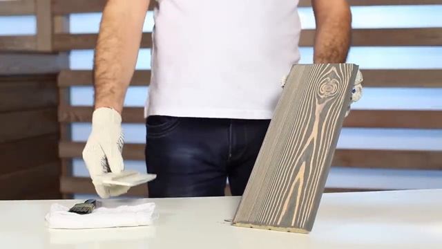 Цвет Стильный серый - покраска брашированного дерева в два слоя - Эксклюзиввуд.рф смотреть онлайн