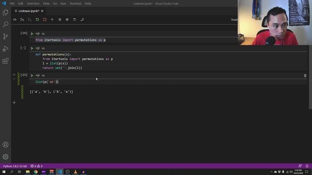 Itertools Permutation | Python | Codewars смотреть онлайн