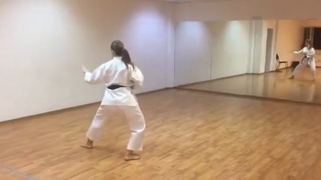 ката КАНКУ-ДАЙ, Обухова Ксения, 18-34 лет, г. Ростов-на-Дону, Клуб каратэ "Сокол", Шотокан смотреть онлайн