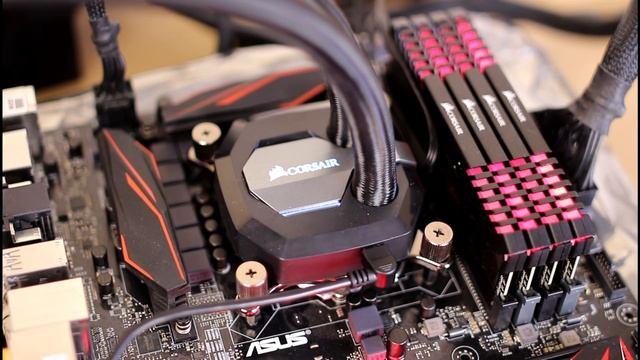 Сравнение Corsair H100i v2 vs H115i (В стоке и с ML PRO LED) смотреть онлайн