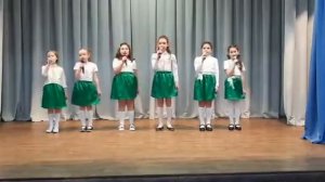 МОУ Вознесенская ООШ группа Непоседы песня "Весна"
