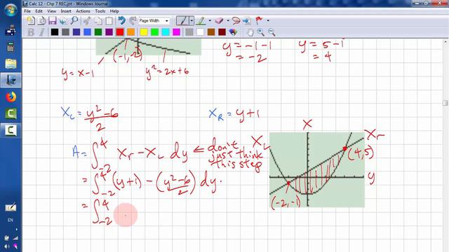 Calc 12 Chp 7.2 (2018) - Areas between Curves смотреть онлайн