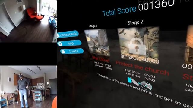 Front Defense - 2 Minute Review - HTC Vive смотреть онлайн