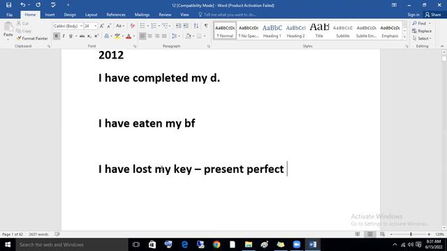 Present Perfect Tense 2 смотреть онлайн