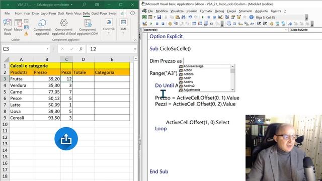 Excel VBA #22 Do Until e Do While Loop esempi con Select Case смотреть онлайн