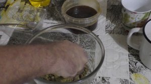 Халва из молотых семечек тыквы с медом